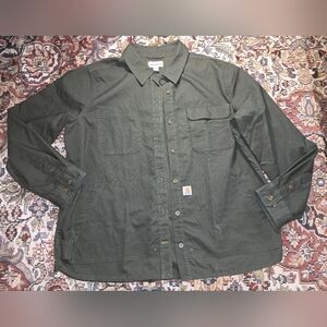 Carhartt Dark Green Shirt Jacket